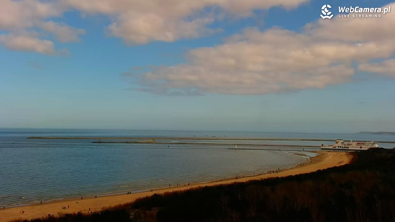ŚWINOUJŚCIE - widok na plaże i morze - 29 marzec 2026, 13:34