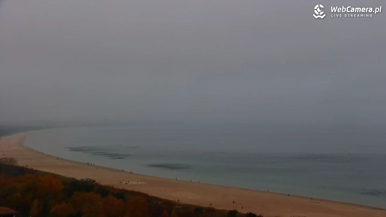 ŚWINOUJŚCIE - widok na plaże i morze - 09 listopad 2025, 07:18