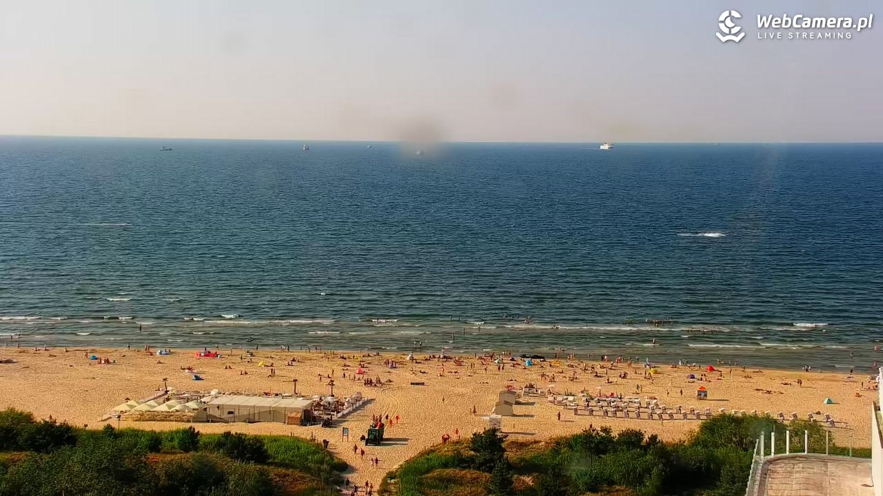 ŚWINOUJŚCIE - widok na plaże i morze - 28 czerwiec 2026, 18:18
