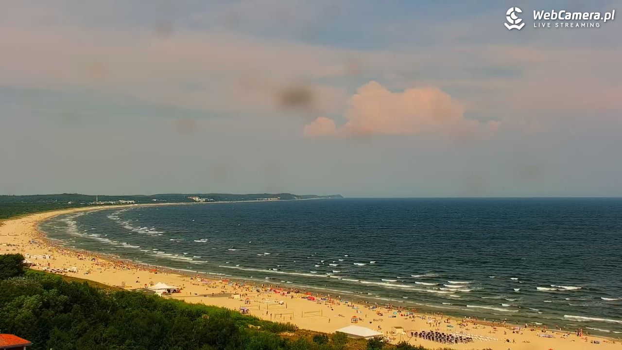ŚWINOUJŚCIE - widok na plaże i morze - 28 czerwiec 2026, 10:56