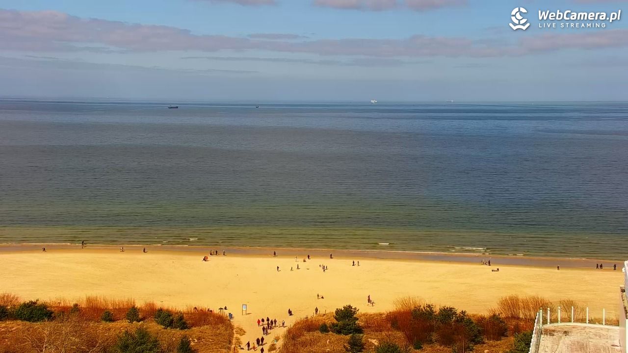 ŚWINOUJŚCIE - widok na plaże i morze - 29 marzec 2026, 13:49