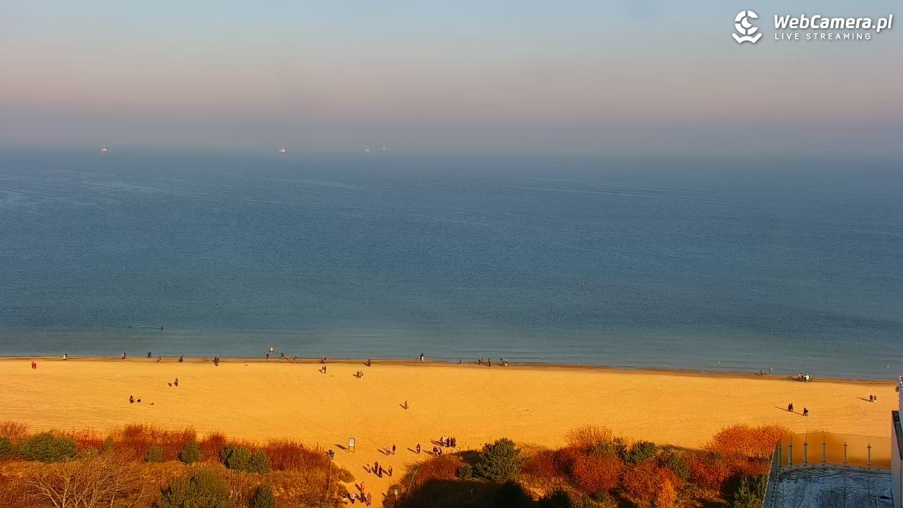 ŚWINOUJŚCIE - widok na plaże i morze - 08 listopad 2025, 10:20