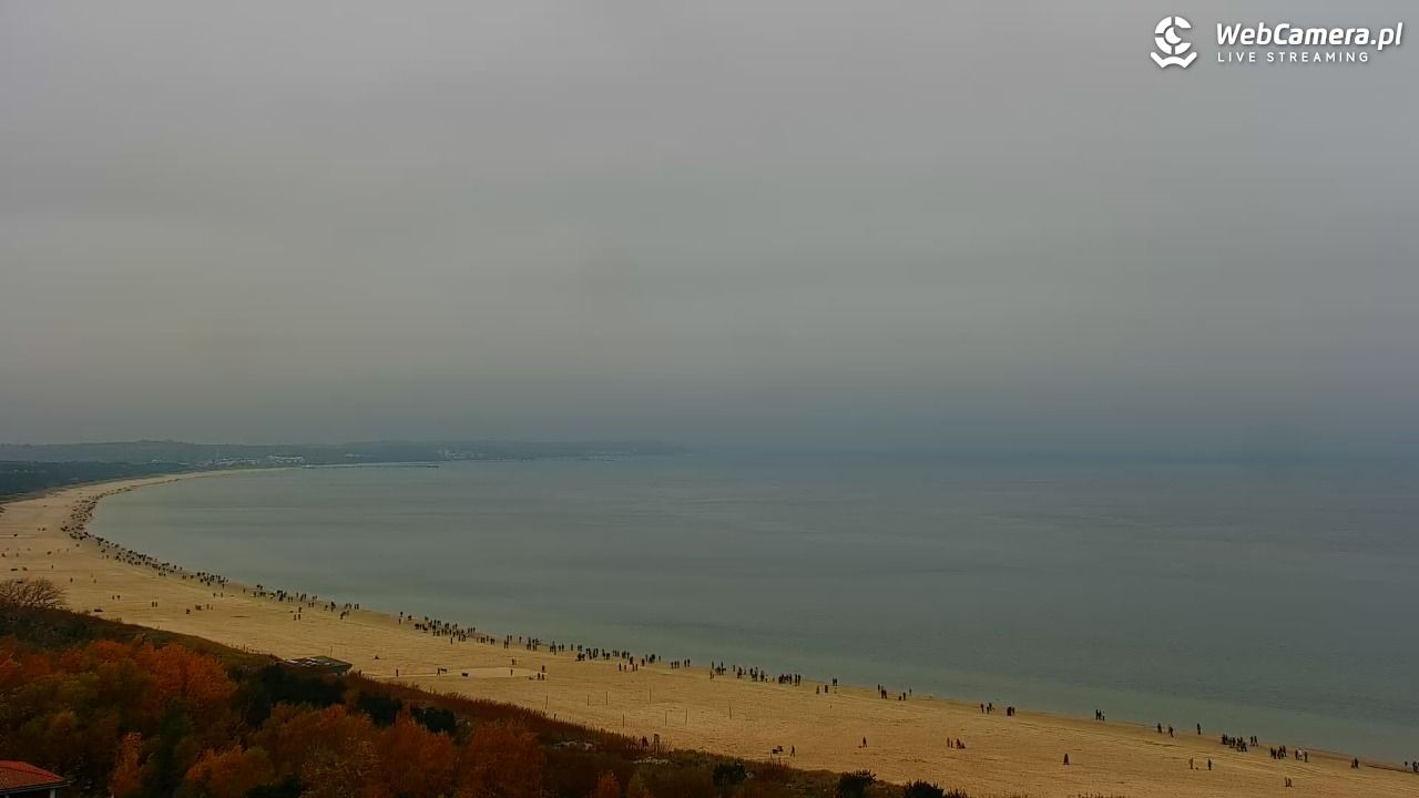 ŚWINOUJŚCIE - widok na plaże i morze - 09 listopad 2025, 11:21