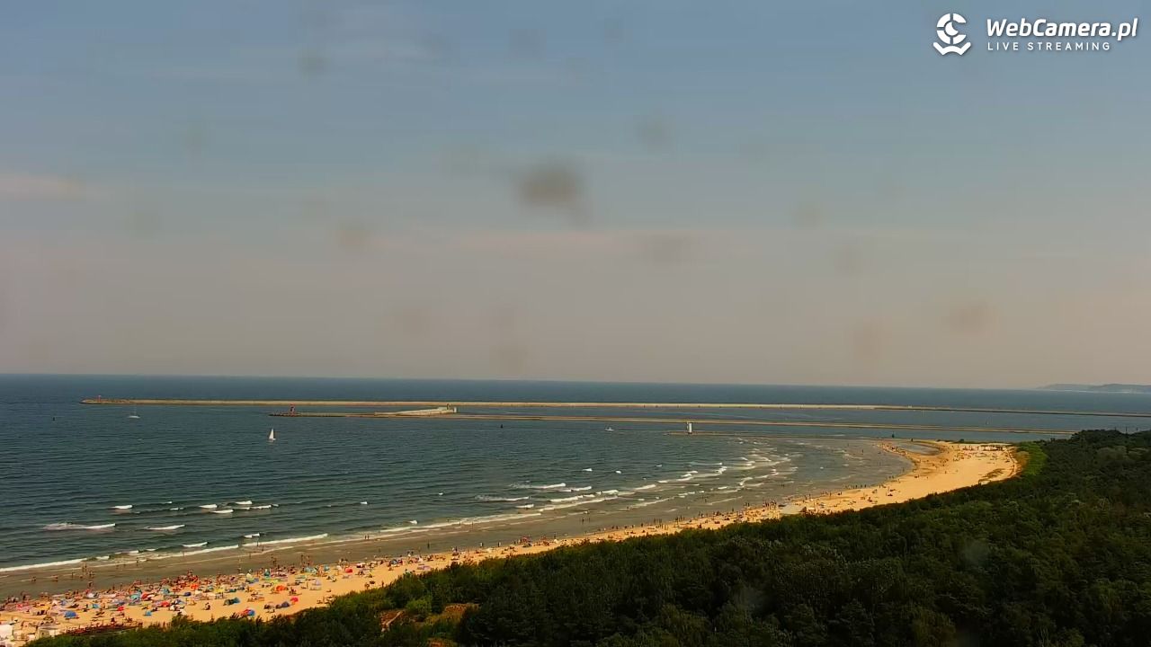 ŚWINOUJŚCIE - widok na plaże i morze - 28 czerwiec 2026, 12:36