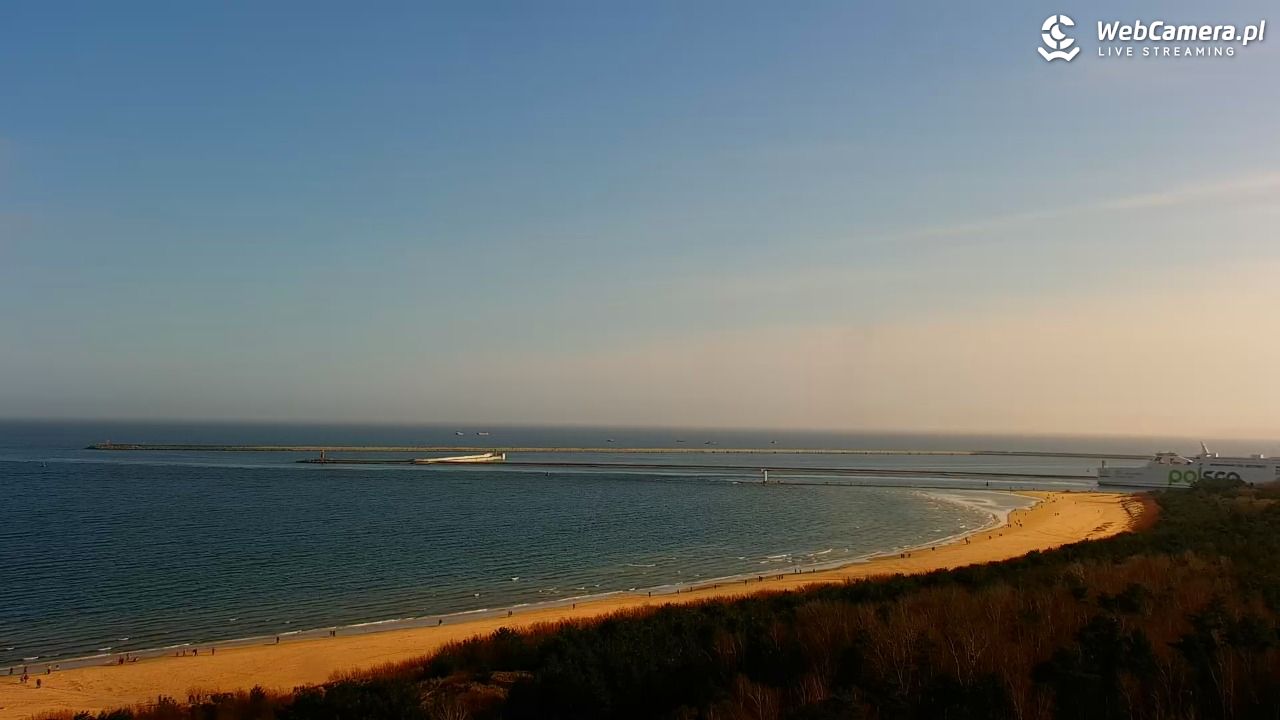 ŚWINOUJŚCIE - widok na plaże i morze - 29 marzec 2026, 10:07
