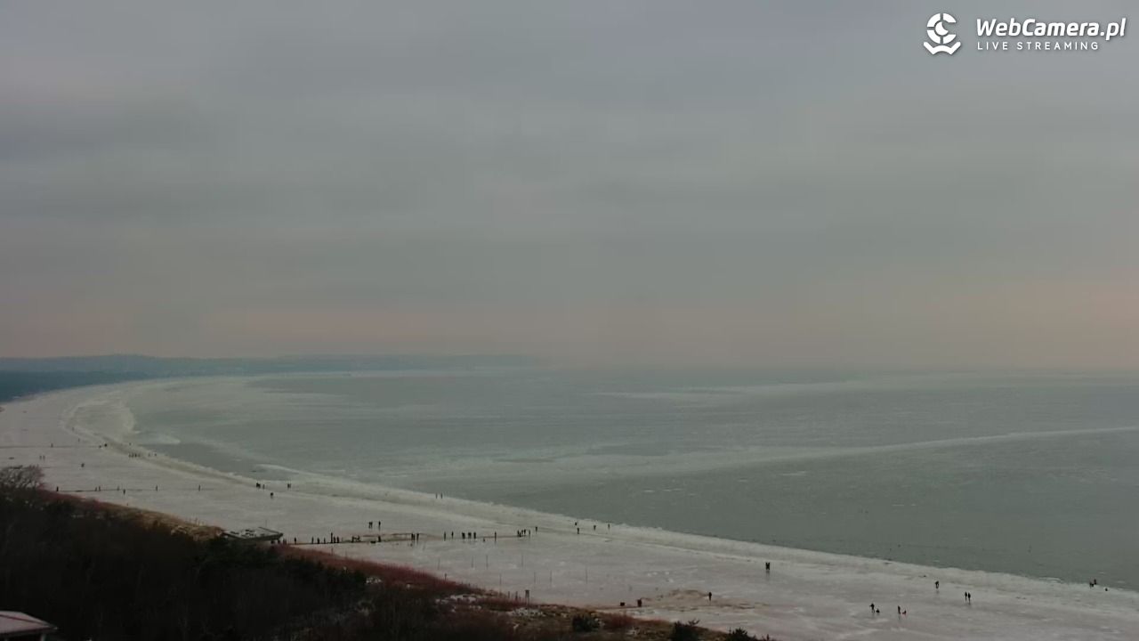 ŚWINOUJŚCIE - widok na plaże i morze - 08 luty 2026, 15:43