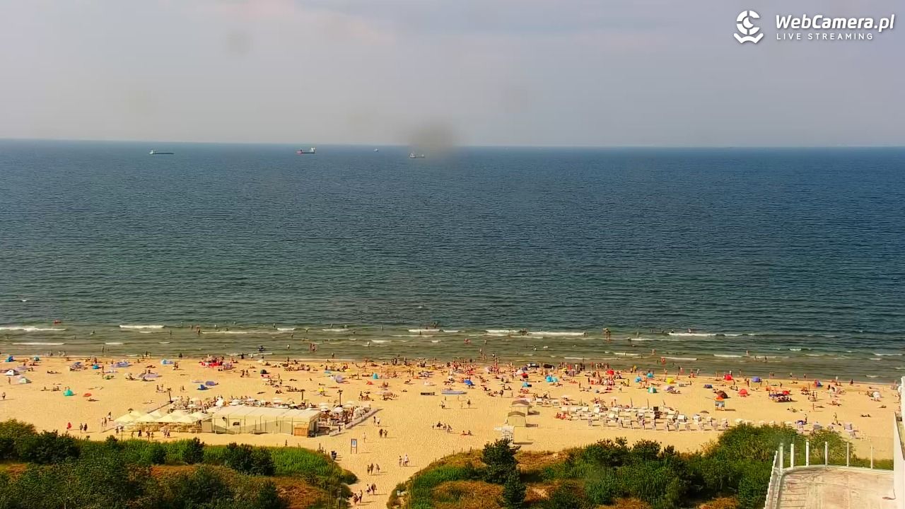 ŚWINOUJŚCIE - widok na plaże i morze - 28 czerwiec 2026, 16:35