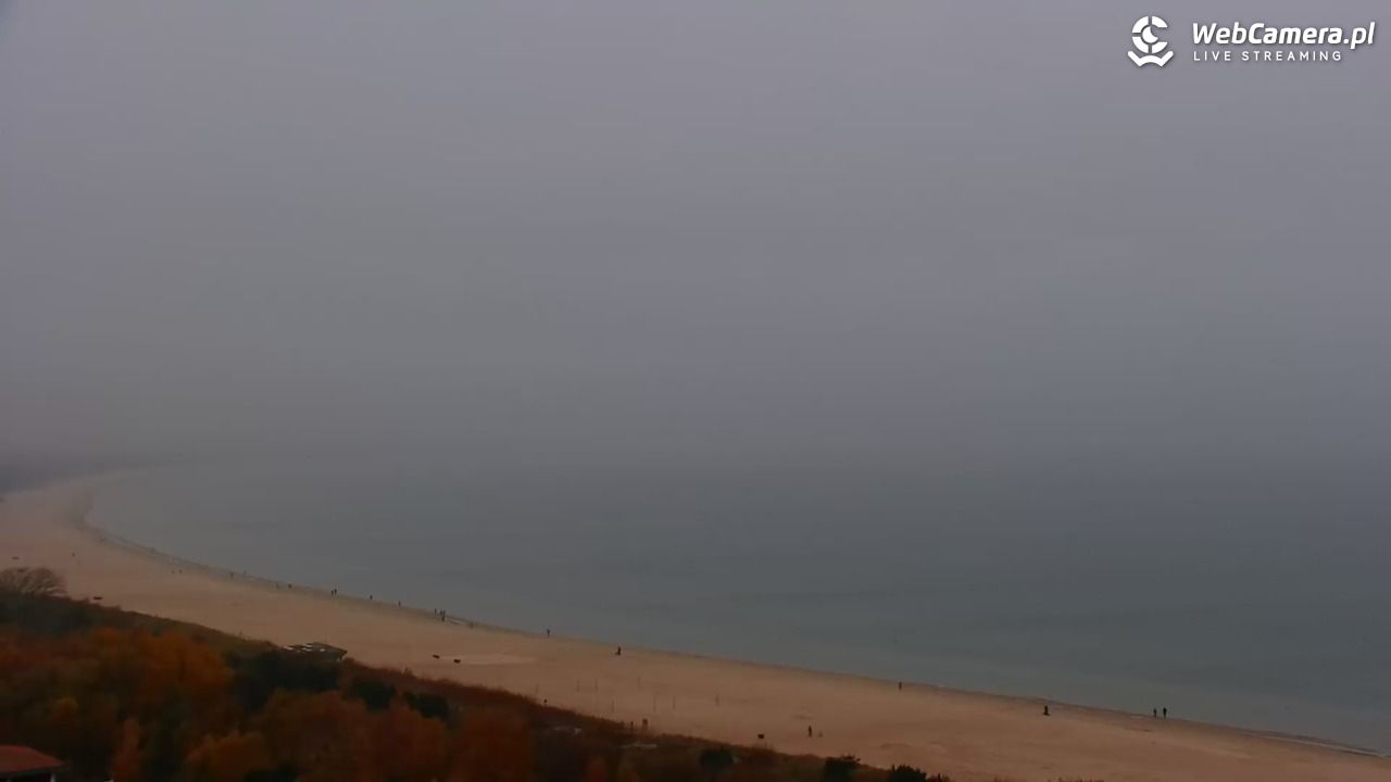 ŚWINOUJŚCIE - widok na plaże i morze - 10 listopad 2025, 07:15