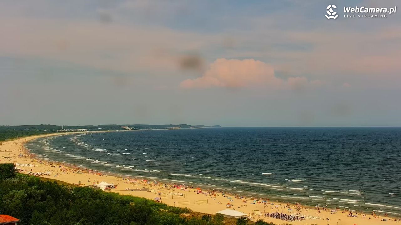 ŚWINOUJŚCIE - widok na plaże i morze - 28 czerwiec 2026, 10:53