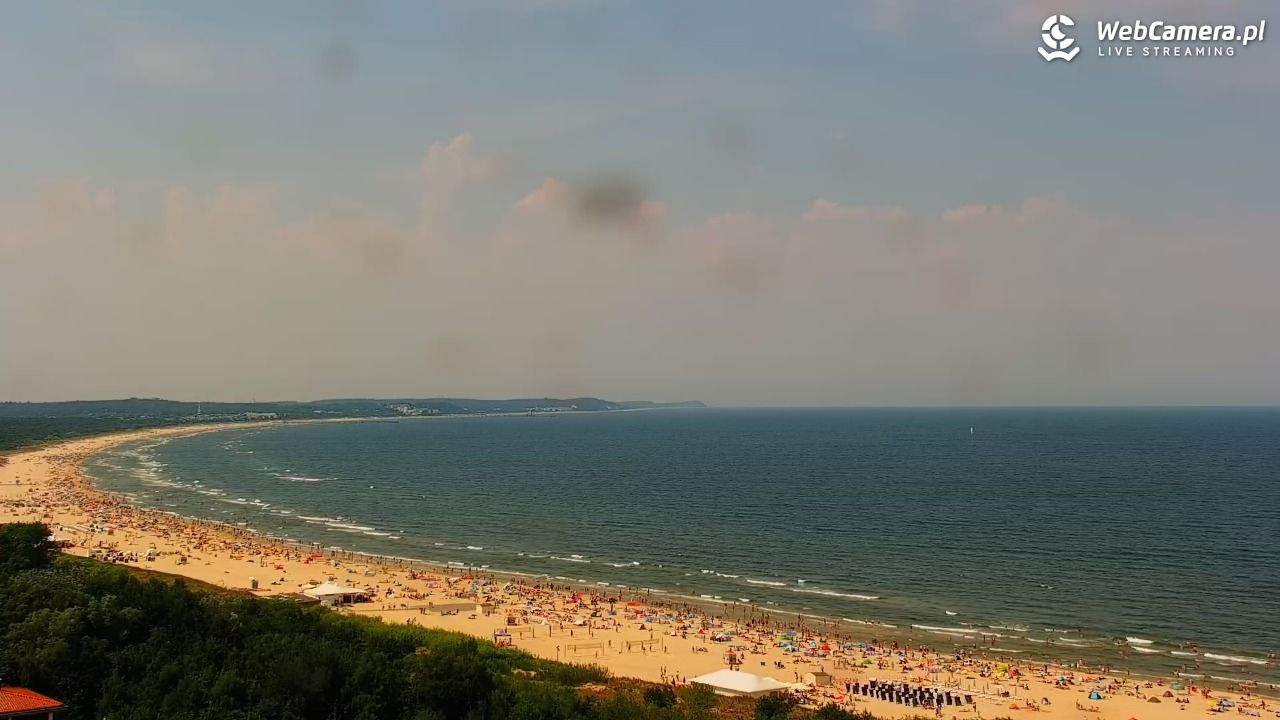 ŚWINOUJŚCIE - widok na plaże i morze - 28 czerwiec 2026, 14:12