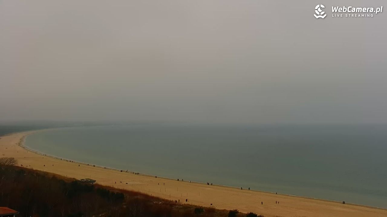 ŚWINOUJŚCIE - widok na plaże i morze - 21 grudzień 2025, 14:43