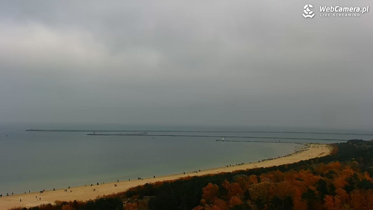 ŚWINOUJŚCIE - widok na plaże i morze - 09 listopad 2025, 13:31