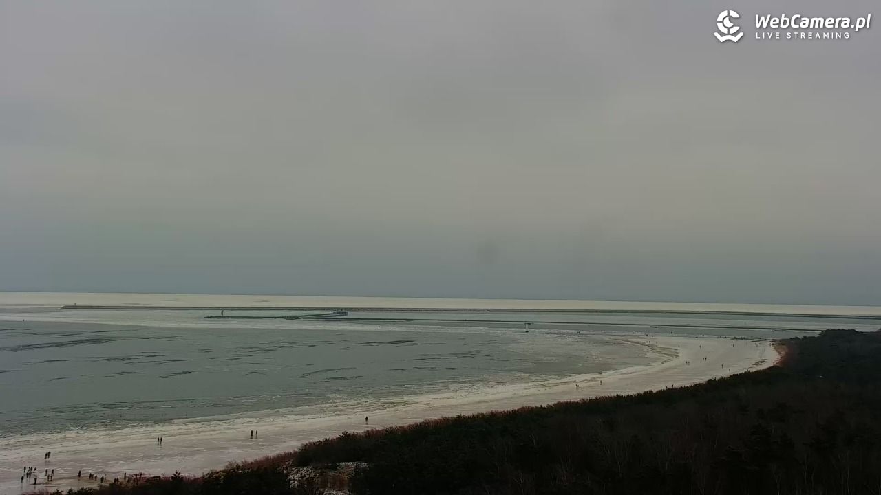 ŚWINOUJŚCIE - widok na plaże i morze - 08 luty 2026, 11:39