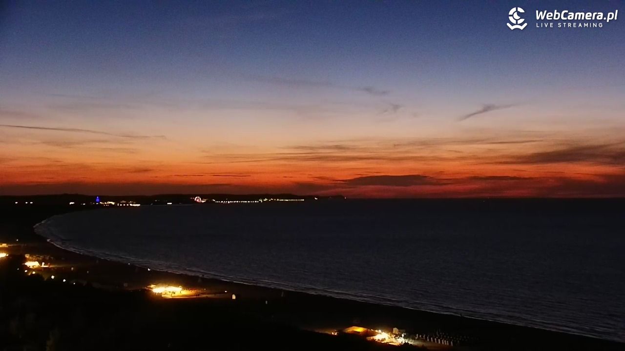 ŚWINOUJŚCIE - widok na plaże i morze - 12 sierpień 2026, 21:57