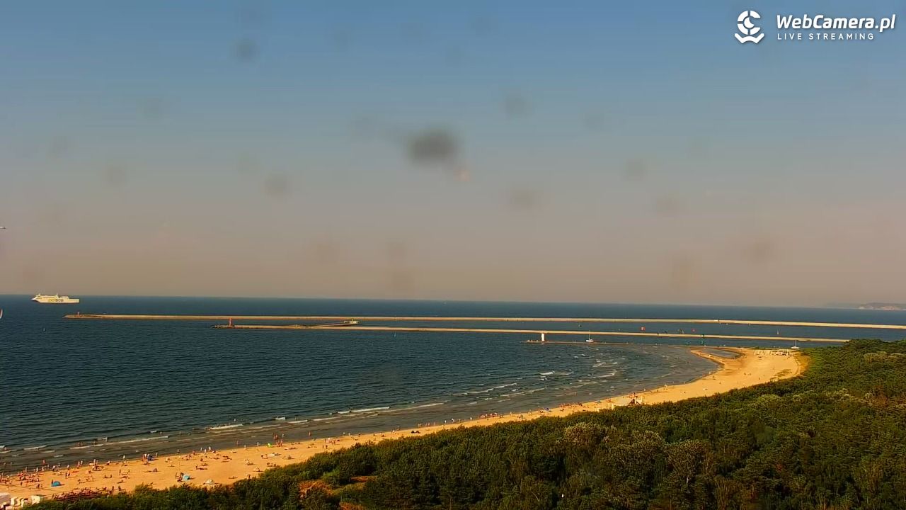 ŚWINOUJŚCIE - widok na plaże i morze - 28 czerwiec 2026, 18:03