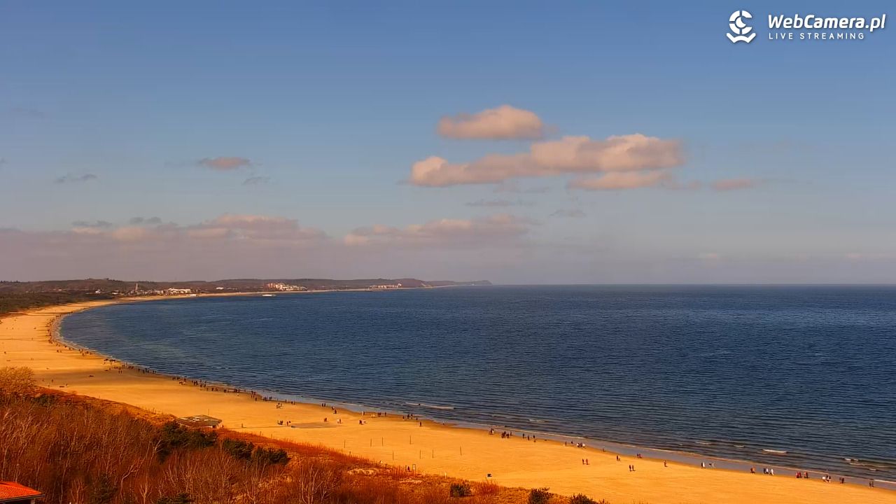 ŚWINOUJŚCIE - widok na plaże i morze - 29 marzec 2026, 11:43