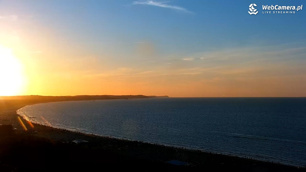 ŚWINOUJŚCIE - widok na plaże i morze - 12 sierpień 2026, 20:10