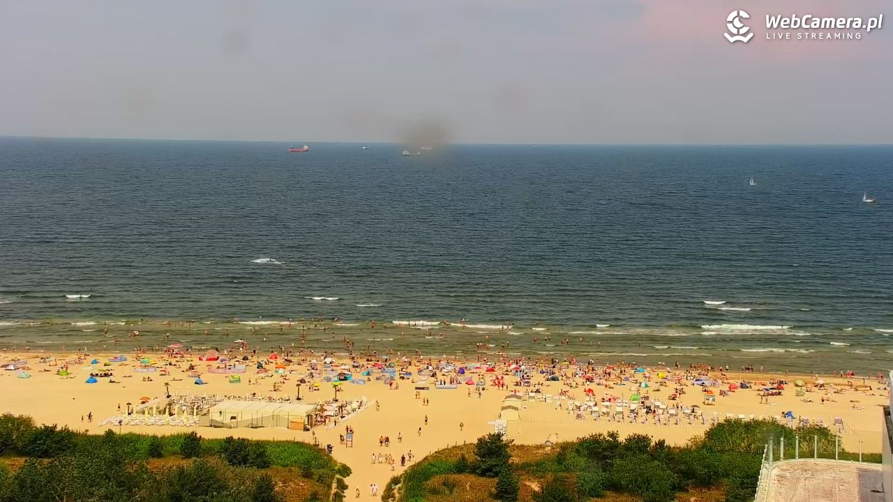 ŚWINOUJŚCIE - widok na plaże i morze - 28 czerwiec 2026, 12:36