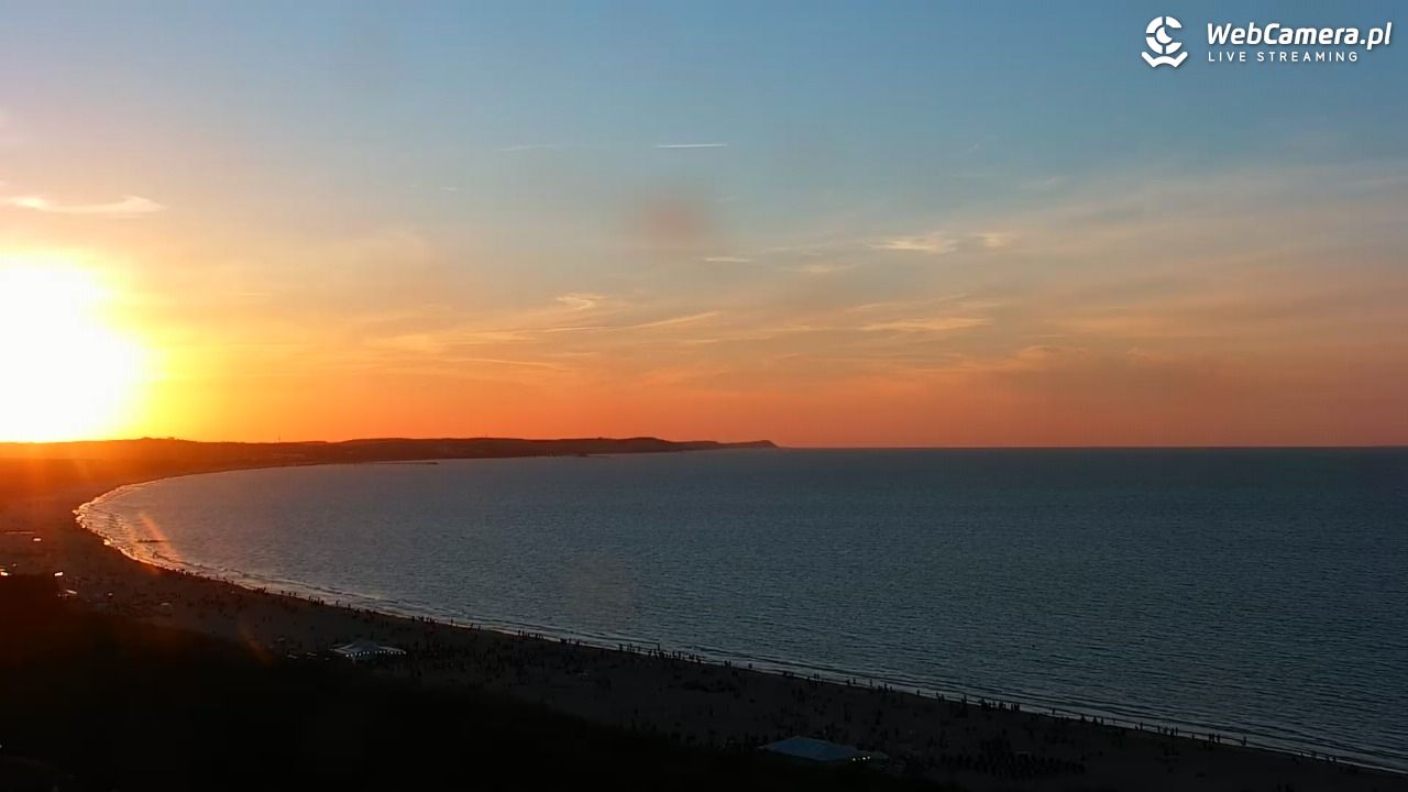 ŚWINOUJŚCIE - widok na plaże i morze - 12 sierpień 2026, 20:21