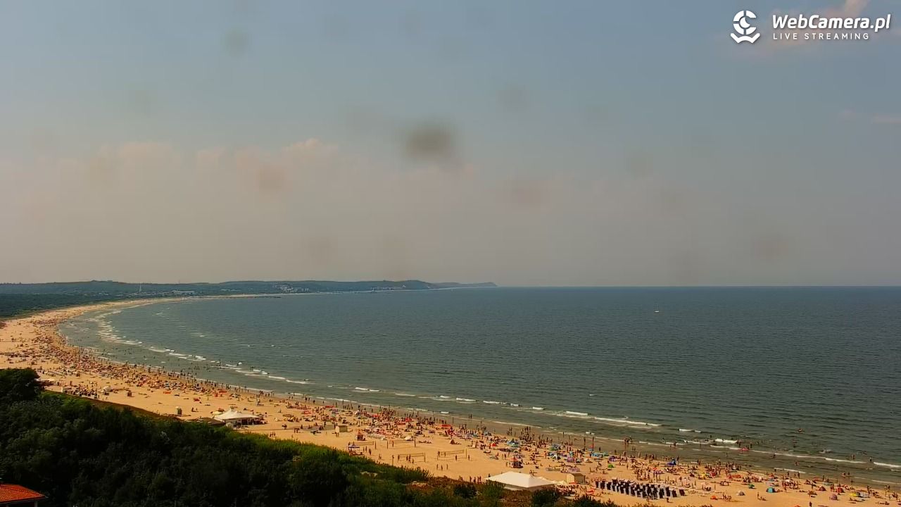 ŚWINOUJŚCIE - widok na plaże i morze - 28 czerwiec 2026, 15:05