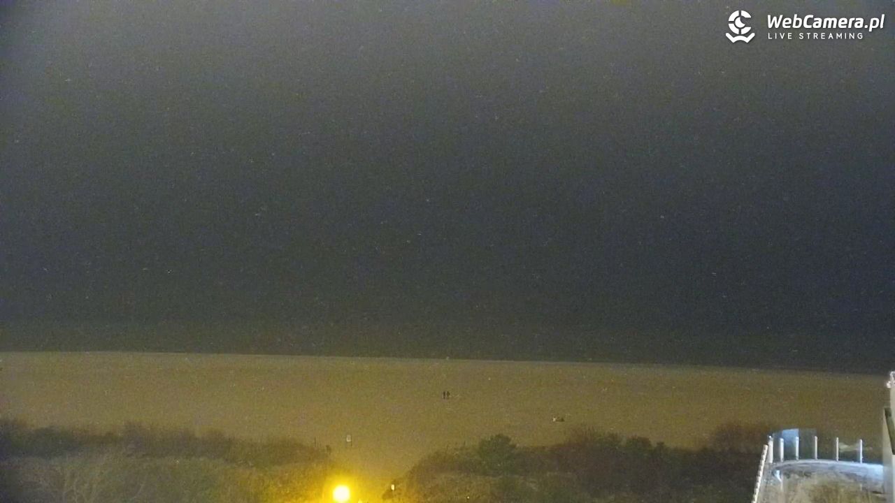 ŚWINOUJŚCIE - widok na plaże i morze - 20 grudzień 2025, 17:35