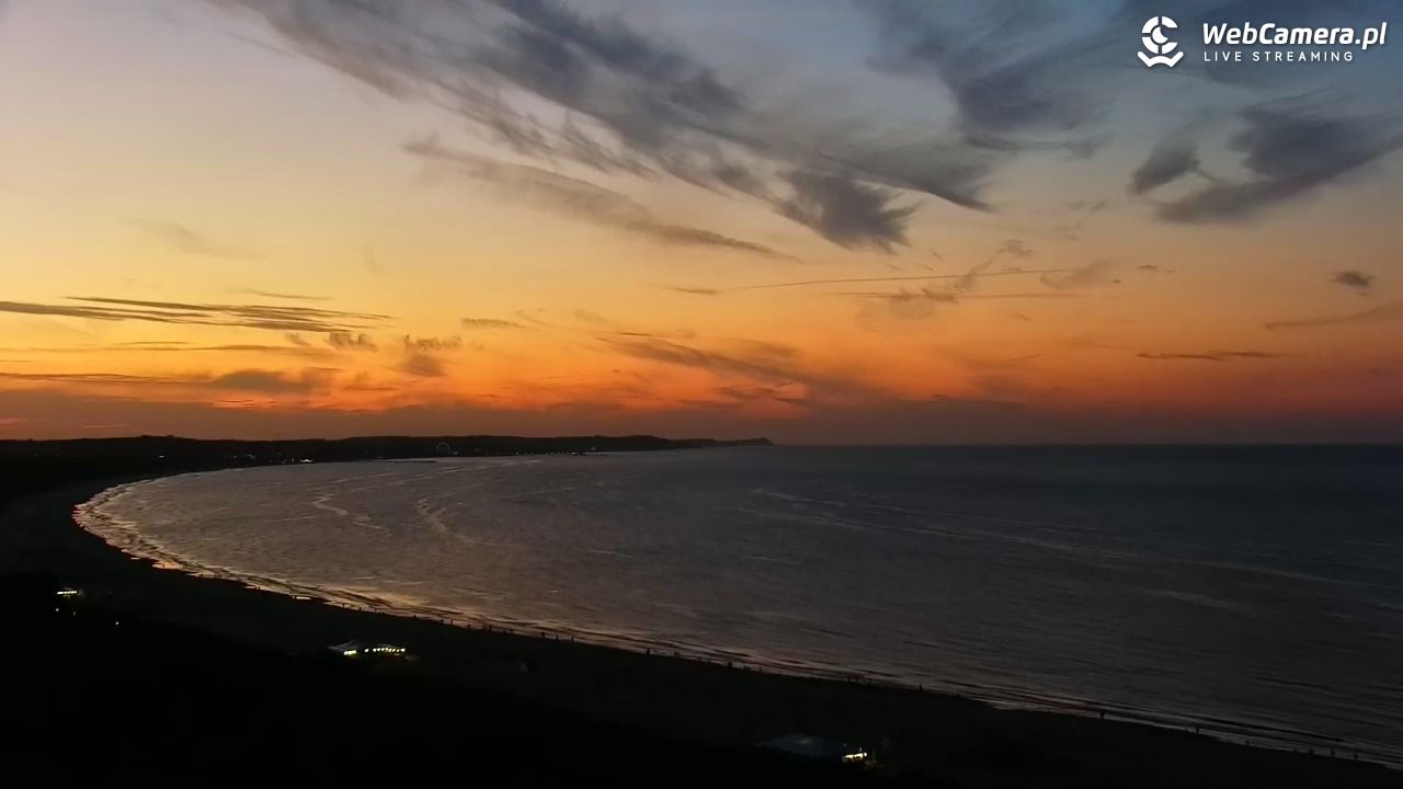 ŚWINOUJŚCIE - widok na plaże i morze - 27 wresień 2026, 19:17