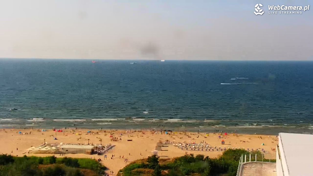 ŚWINOUJŚCIE - widok na plaże i morze - 28 czerwiec 2026, 18:12