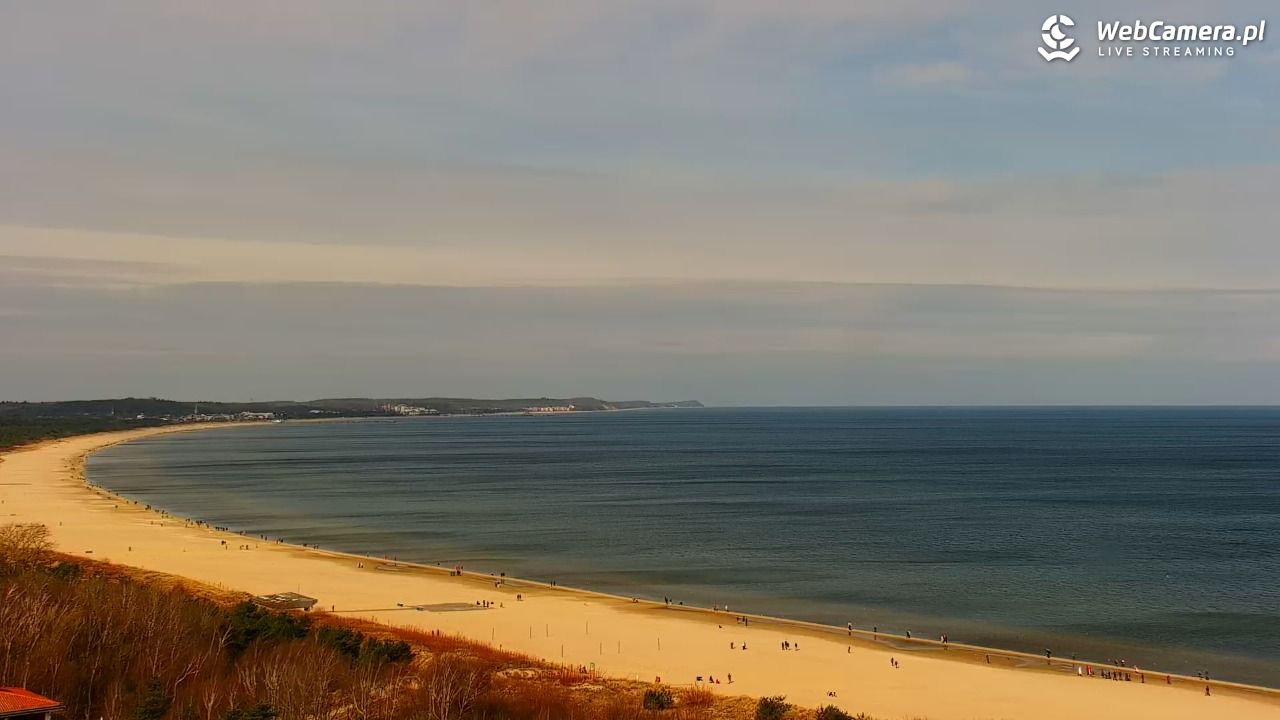 ŚWINOUJŚCIE - widok na plaże i morze - 28 marzec 2026, 10:39