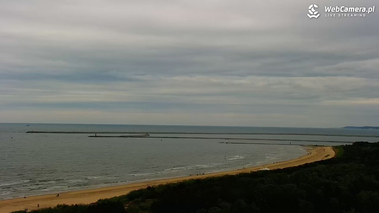 ŚWINOUJŚCIE - widok na plaże i morze - 16 maj 2025, 17:58