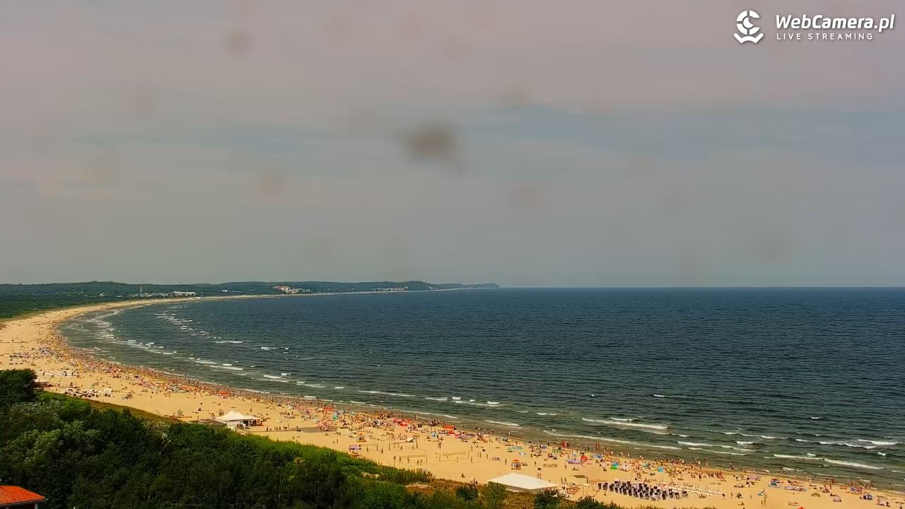 ŚWINOUJŚCIE - widok na plaże i morze - 28 czerwiec 2026, 11:43