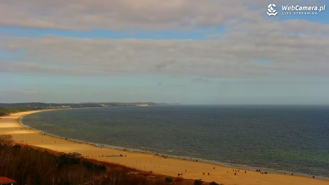 ŚWINOUJŚCIE - widok na plaże i morze - 29 marzec 2026, 10:46