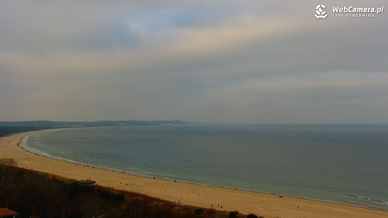 ŚWINOUJŚCIE - widok na plaże i morze - 22 grudzień 2025, 12:18
