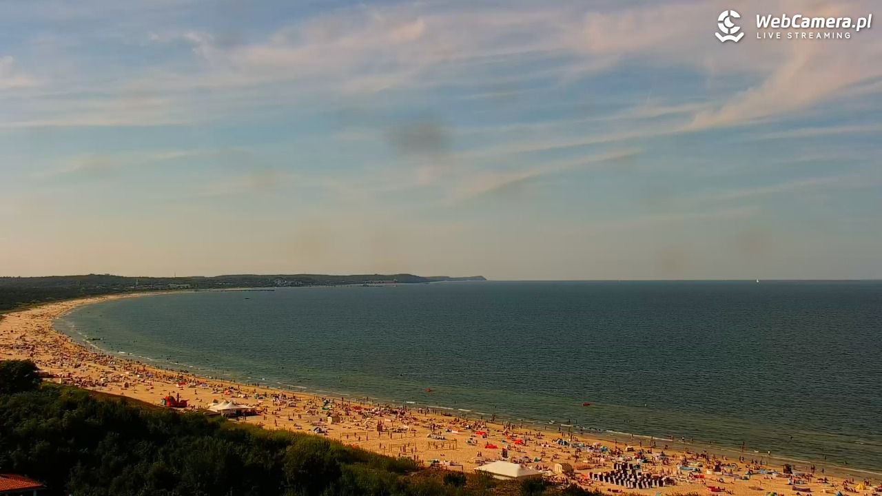 ŚWINOUJŚCIE - widok na plaże i morze - 12 sierpień 2026, 16:25