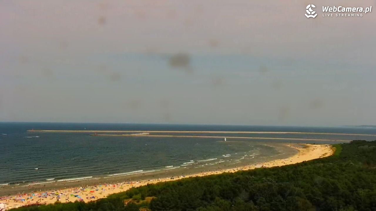 ŚWINOUJŚCIE - widok na plaże i morze - 28 czerwiec 2026, 14:16