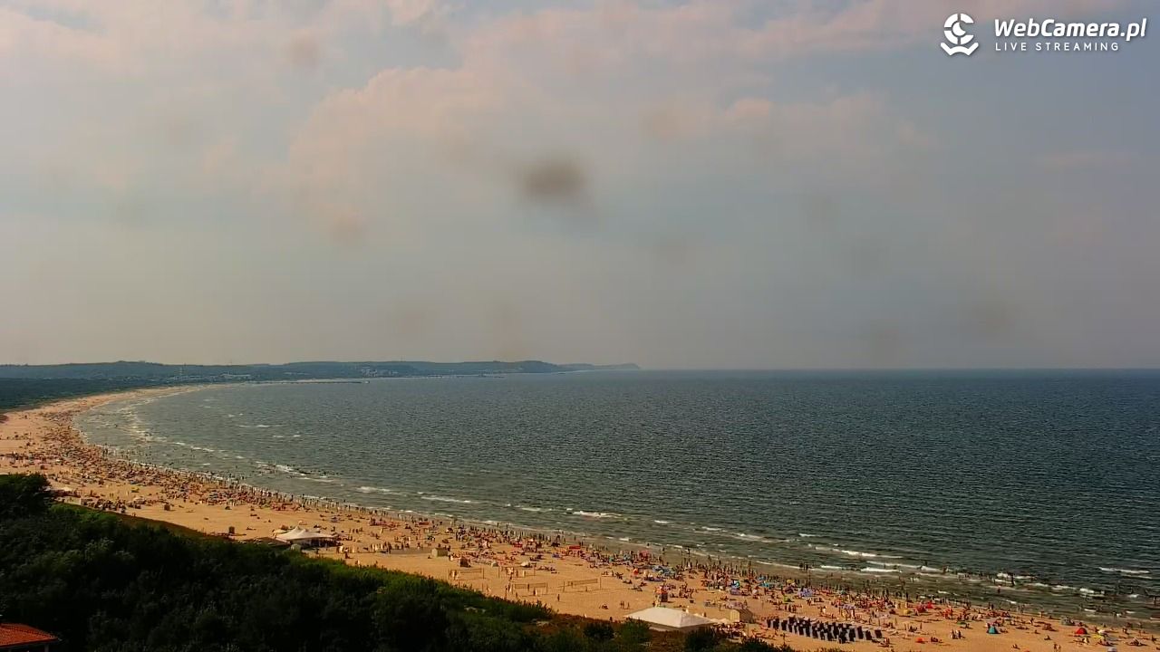 ŚWINOUJŚCIE - widok na plaże i morze - 28 czerwiec 2026, 15:59