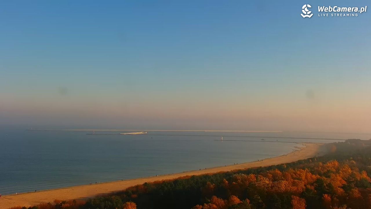 ŚWINOUJŚCIE - widok na plaże i morze - 08 listopad 2025, 09:21
