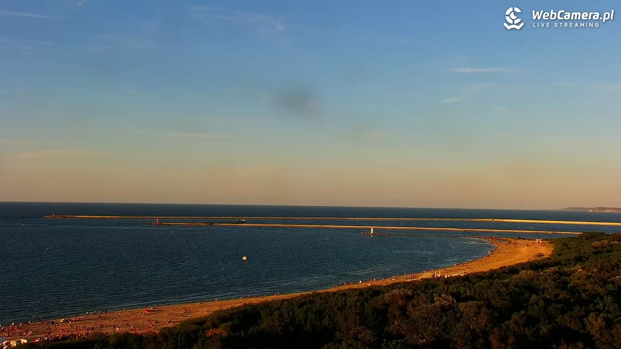 ŚWINOUJŚCIE - widok na plaże i morze - 12 sierpień 2026, 19:51
