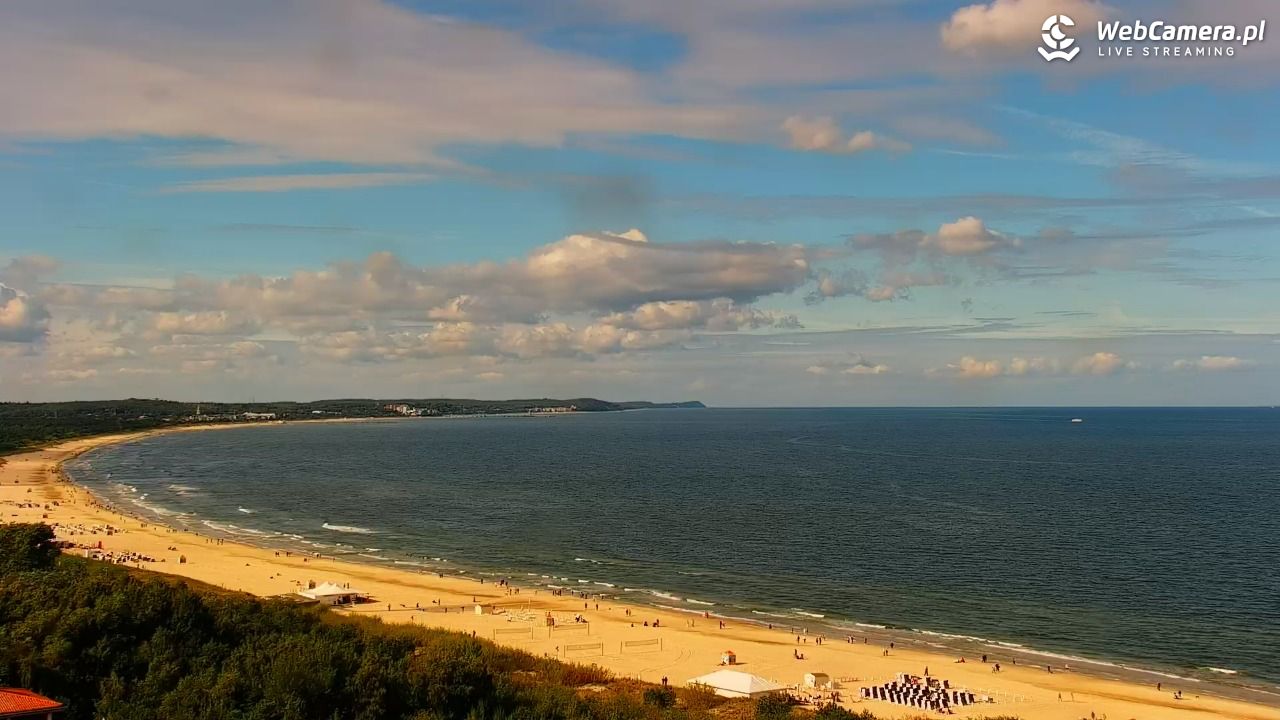 ŚWINOUJŚCIE - widok na plaże i morze - 23 wresień 2026, 13:48