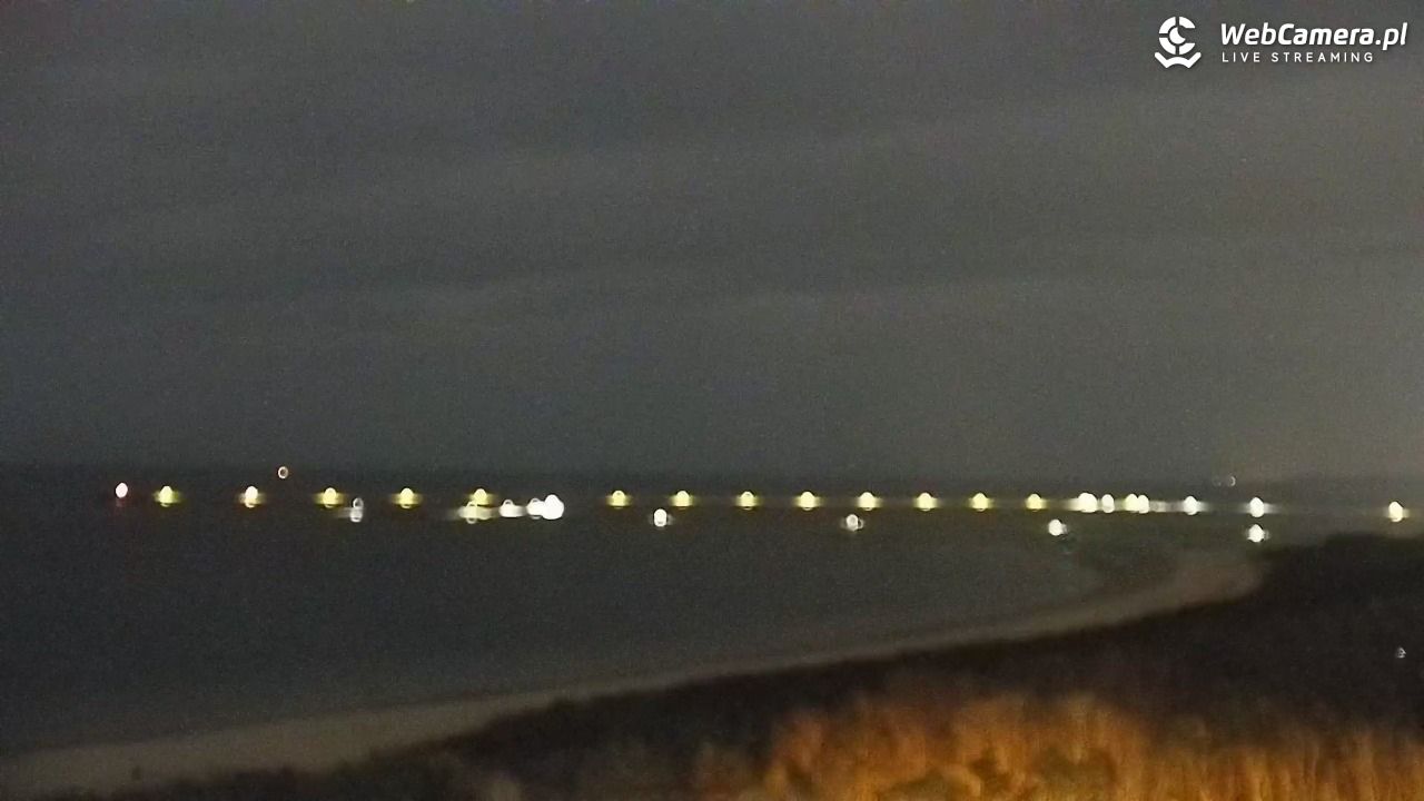 ŚWINOUJŚCIE - widok na plaże i morze - 29 marzec 2026, 23:27