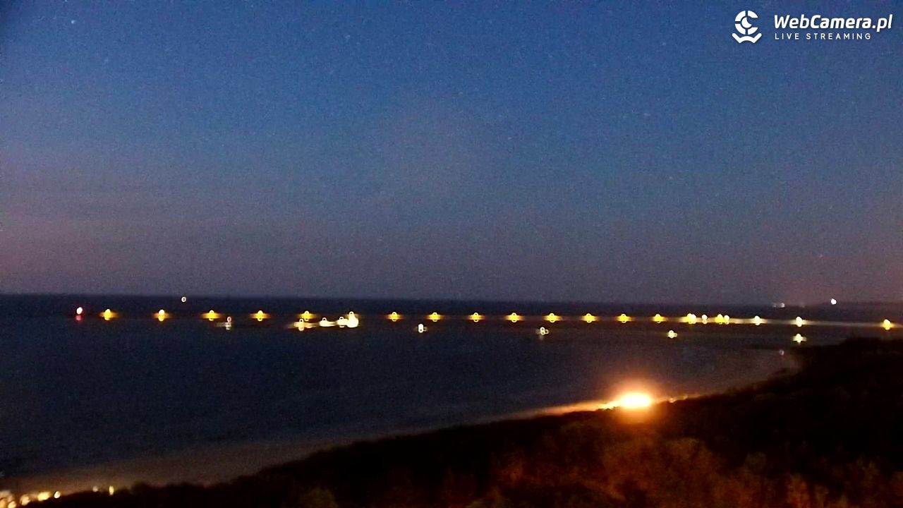 ŚWINOUJŚCIE - widok na plaże i morze - 12 sierpień 2026, 21:51
