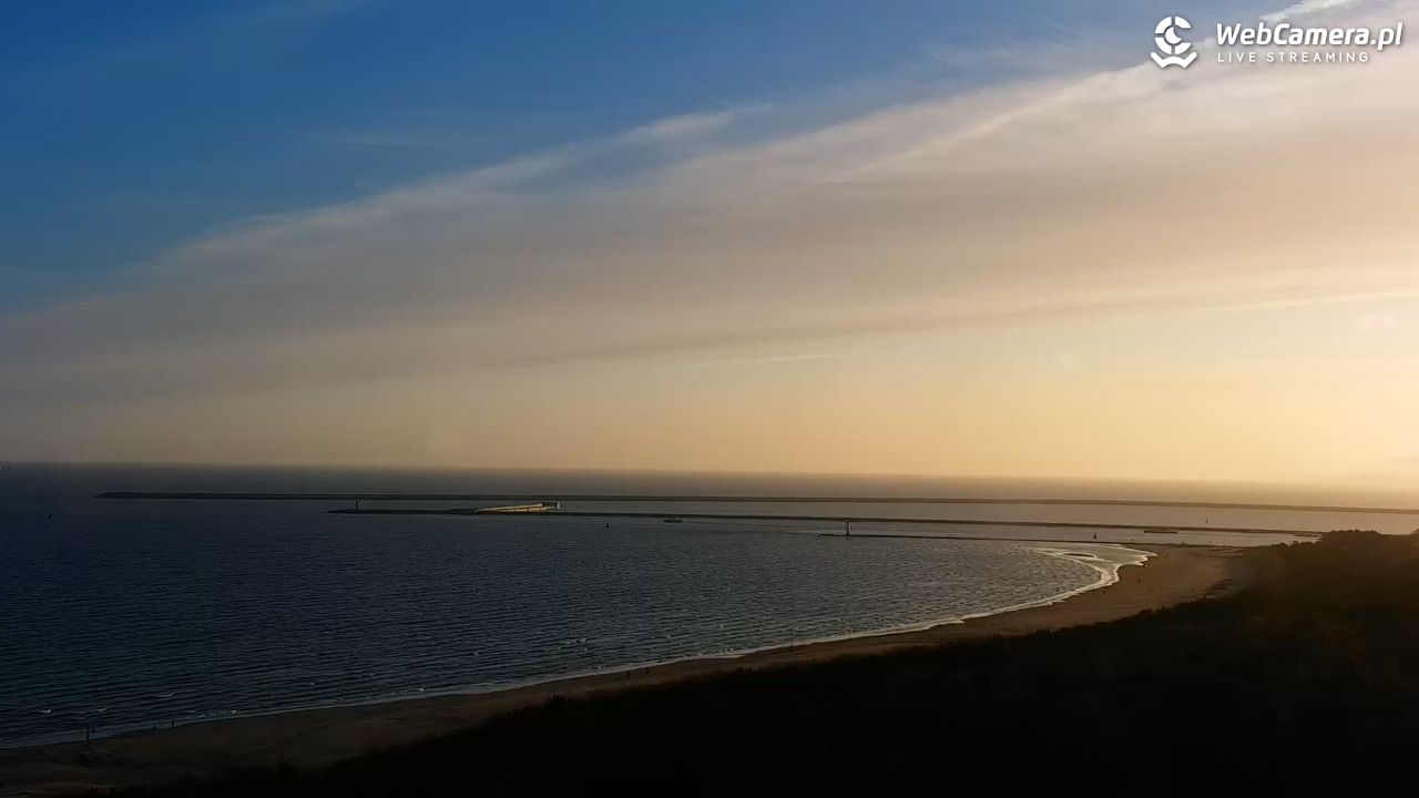 ŚWINOUJŚCIE - widok na plaże i morze - 29 marzec 2026, 07:33