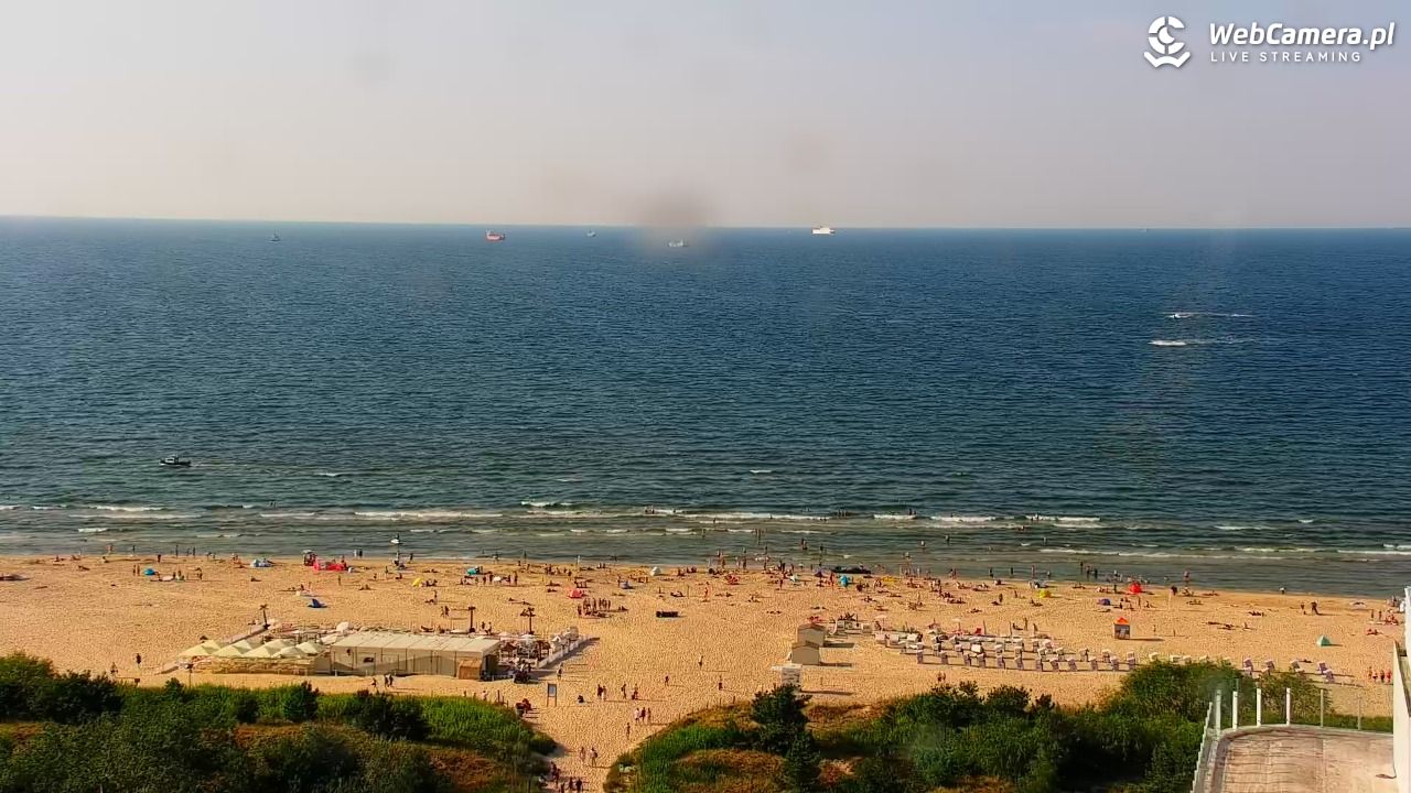 ŚWINOUJŚCIE - widok na plaże i morze - 28 czerwiec 2026, 18:12