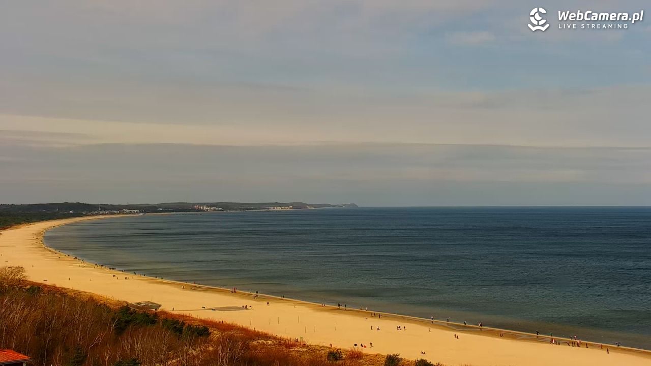 ŚWINOUJŚCIE - widok na plaże i morze - 28 marzec 2026, 10:39