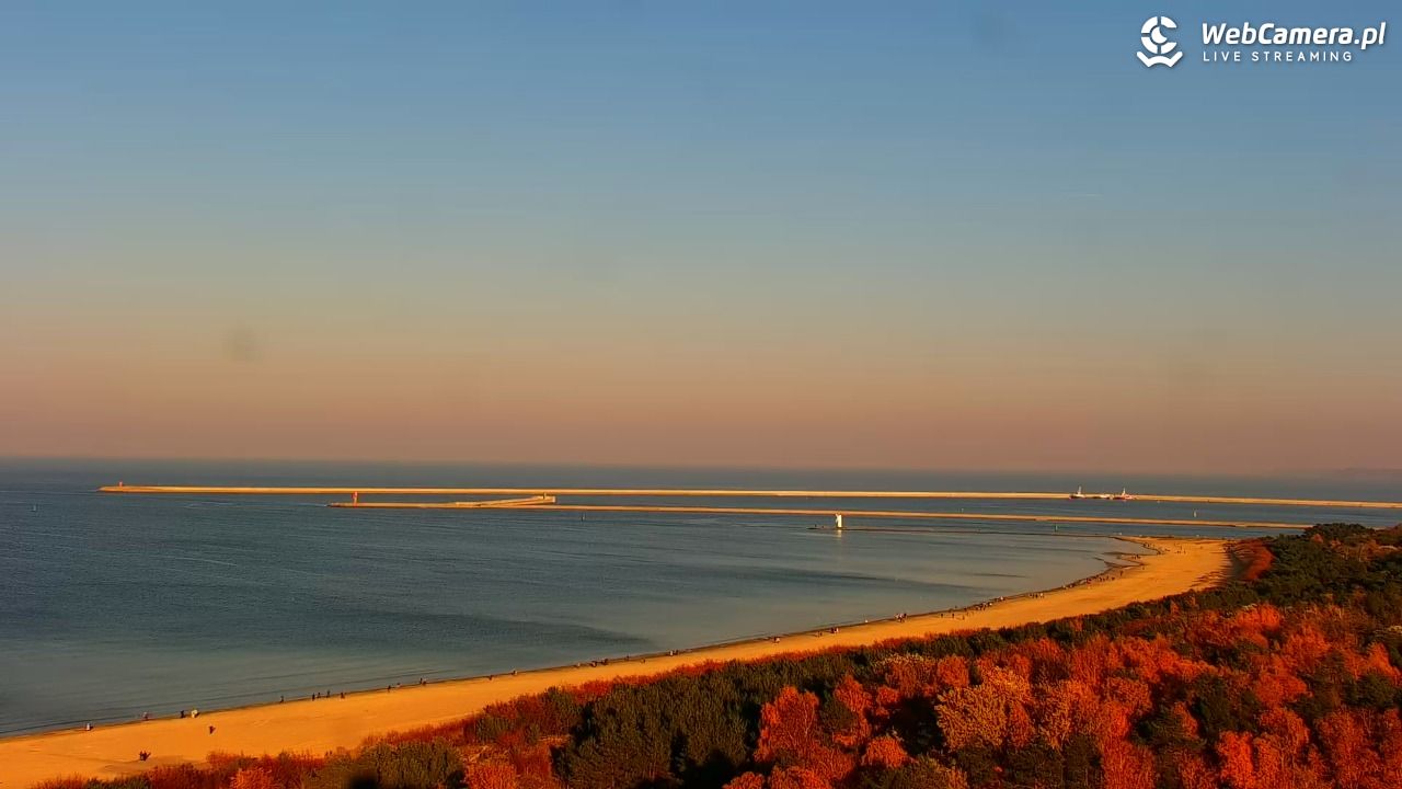 ŚWINOUJŚCIE - widok na plaże i morze - 07 listopad 2025, 14:35