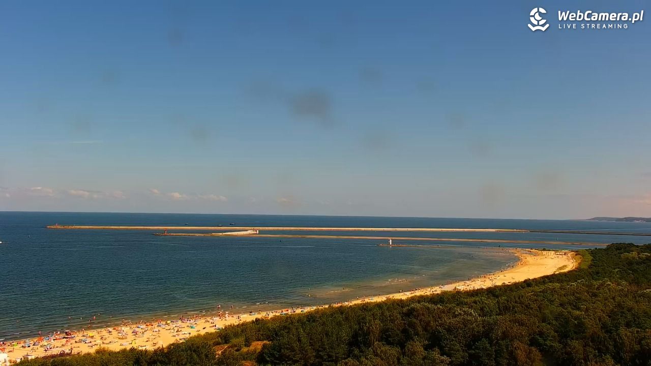 ŚWINOUJŚCIE - widok na plaże i morze - 12 sierpień 2026, 12:49