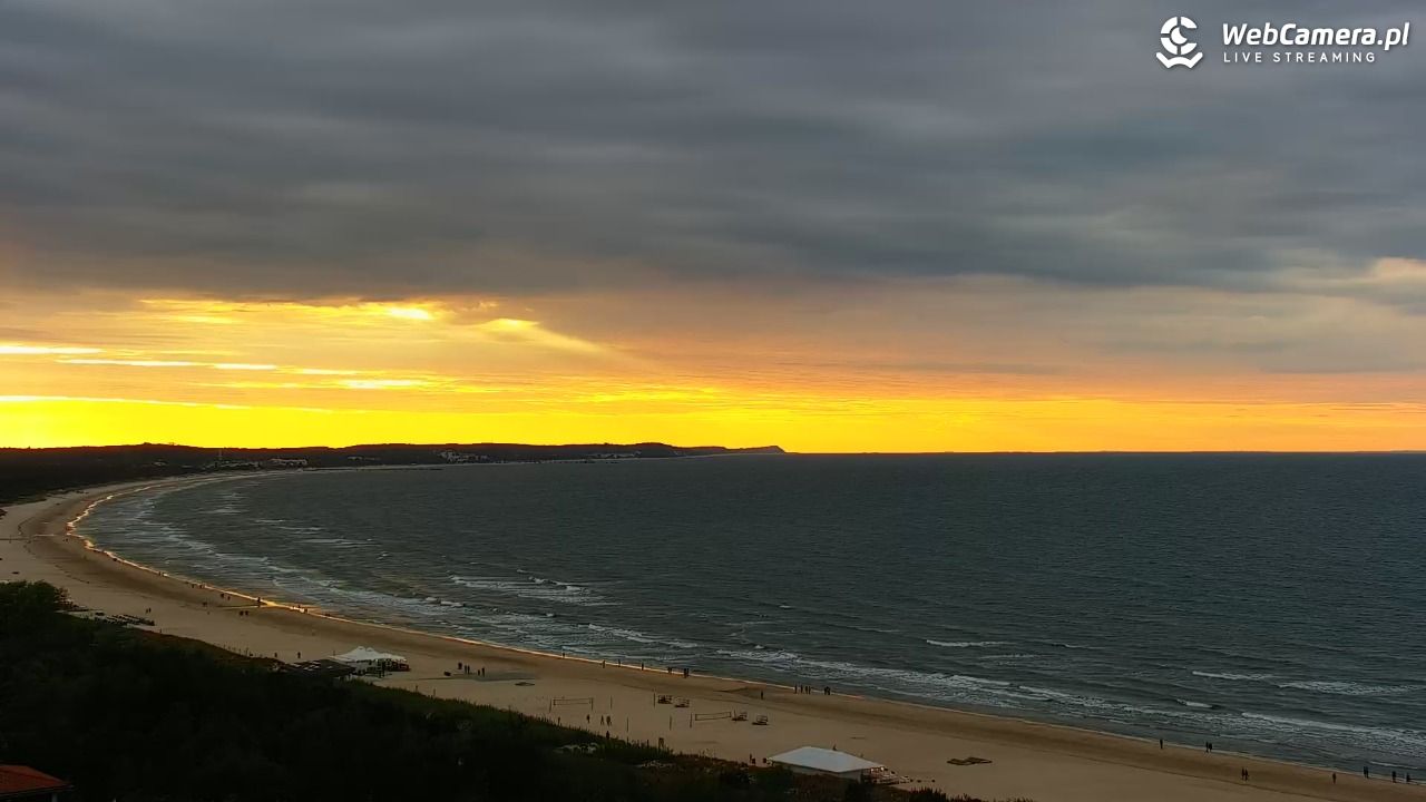 ŚWINOUJŚCIE - widok na plaże i morze - 16 maj 2025, 20:06