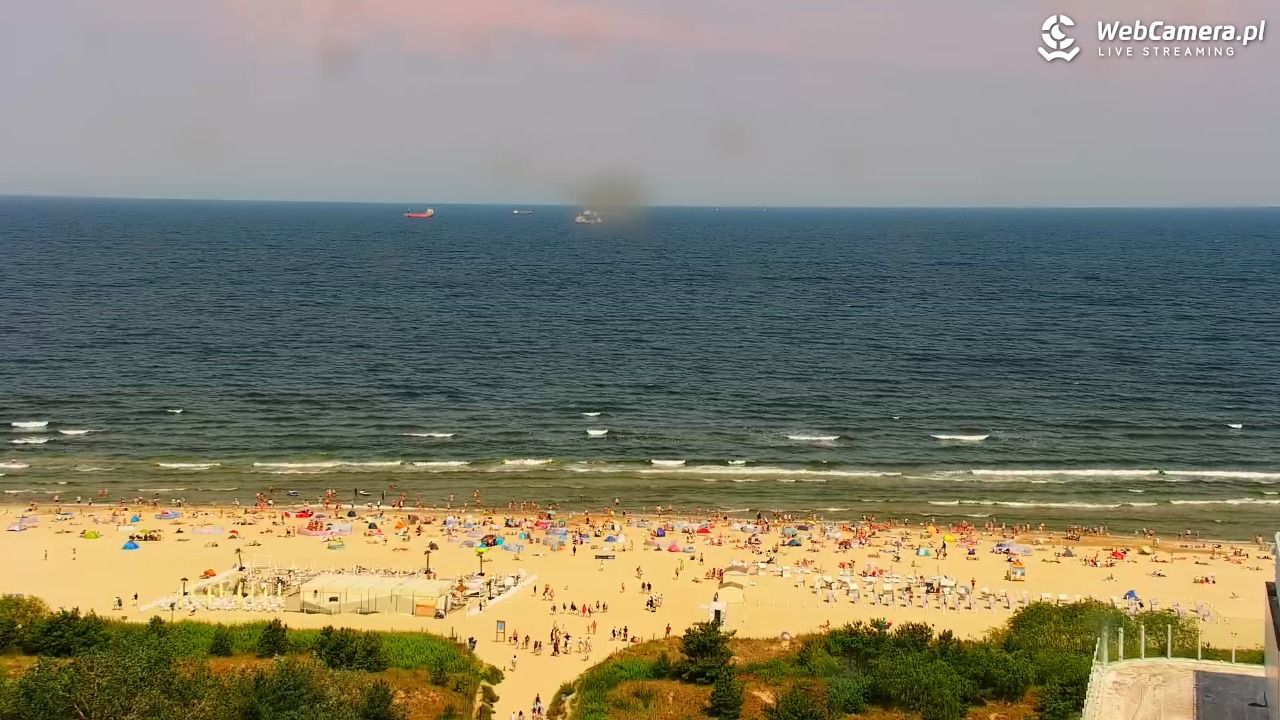 ŚWINOUJŚCIE - widok na plaże i morze - 28 czerwiec 2026, 11:51