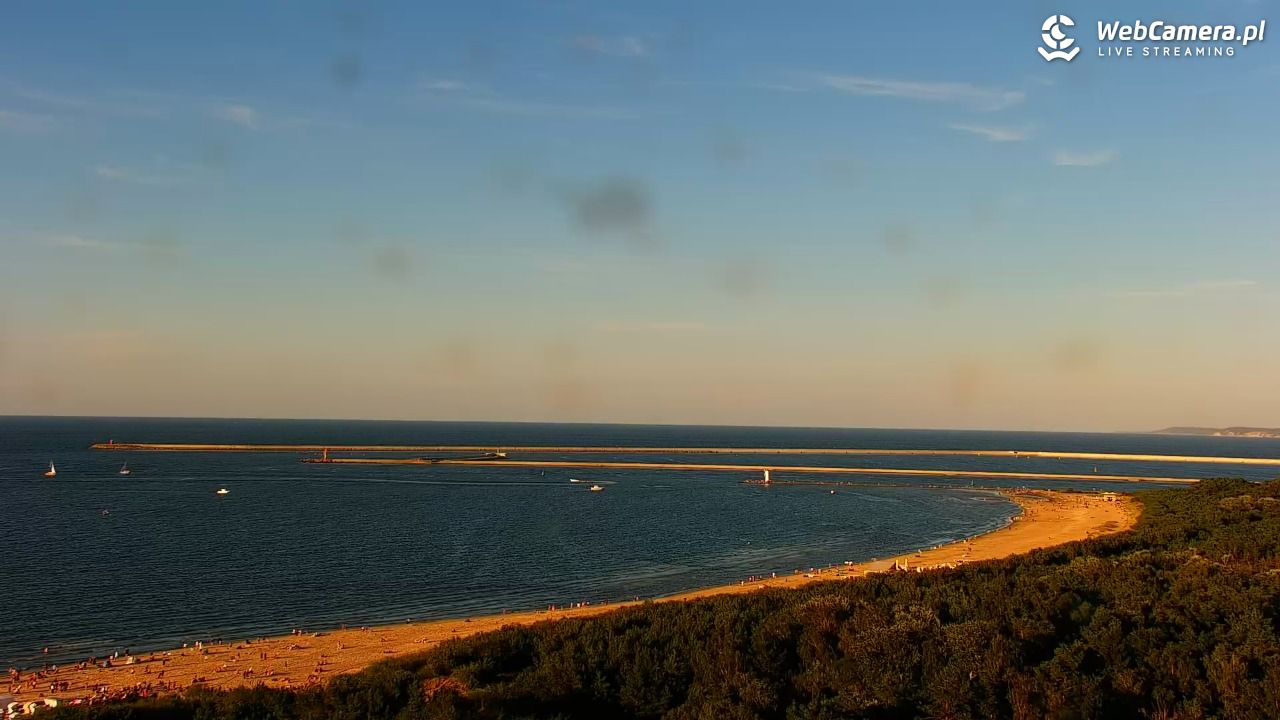 ŚWINOUJŚCIE - widok na plaże i morze - 12 sierpień 2026, 19:21