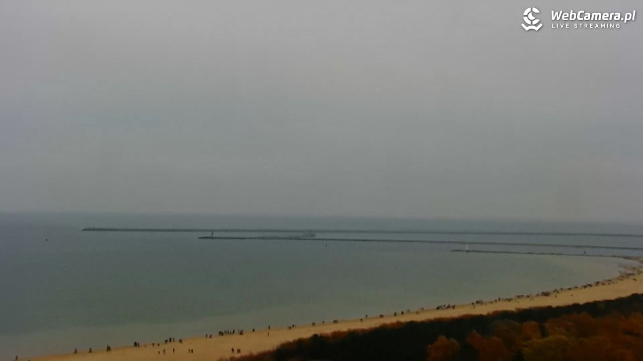ŚWINOUJŚCIE - widok na plaże i morze - 09 listopad 2025, 12:55