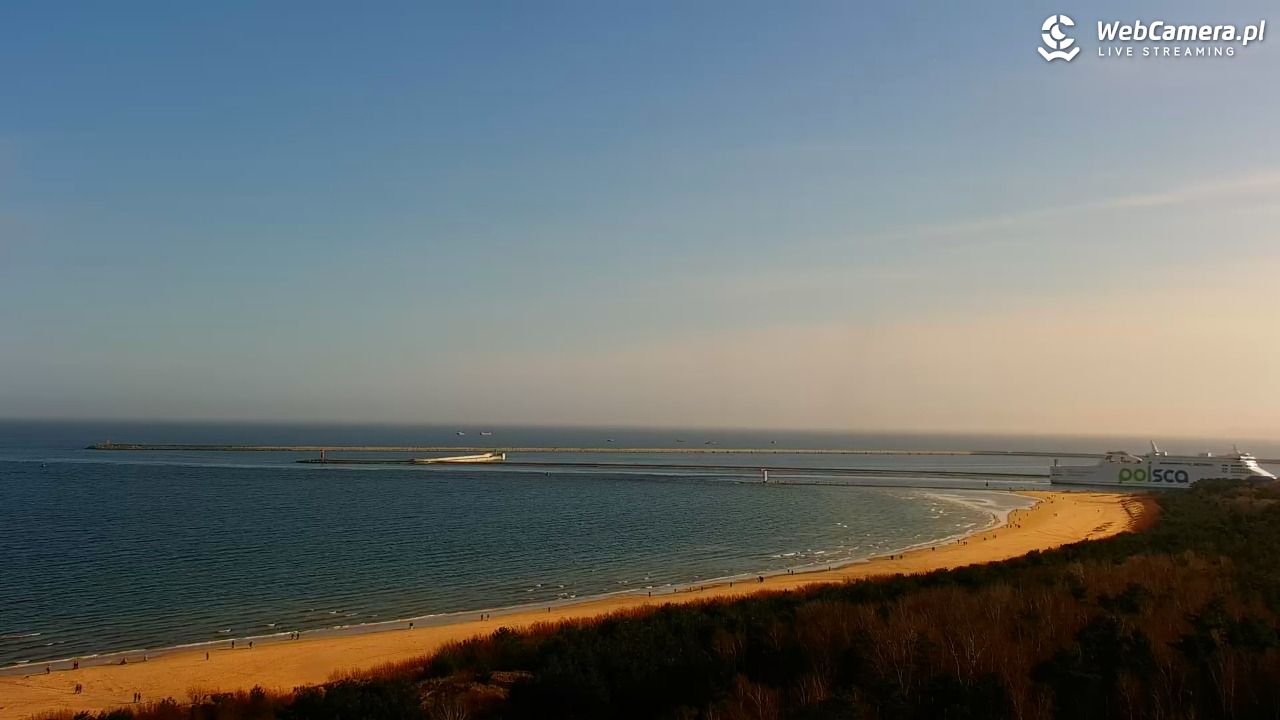 ŚWINOUJŚCIE - widok na plaże i morze - 29 marzec 2026, 10:07